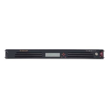 Supermicro Supermicro 1U Rackmount LCD Bezel - Black - 1U Rack Height - 19" Width MCP-210-00007-01